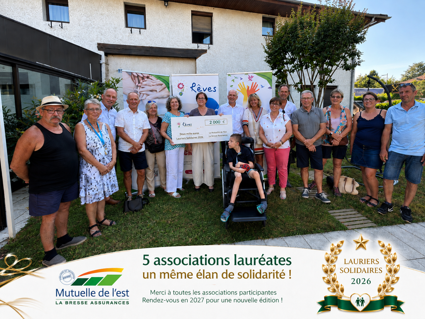 Les Lauriers Solidaires - Mutuelle de l'Est, La Bresse Assurances